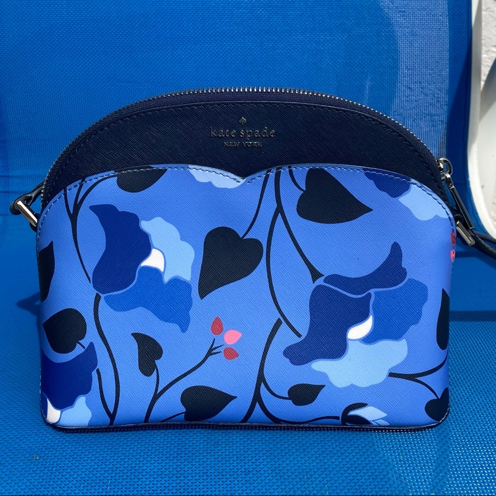 Katespade cross body Payton N. Bloom Medium Dome Satchel.
